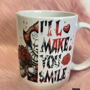 Red & White IT Valentines Mug